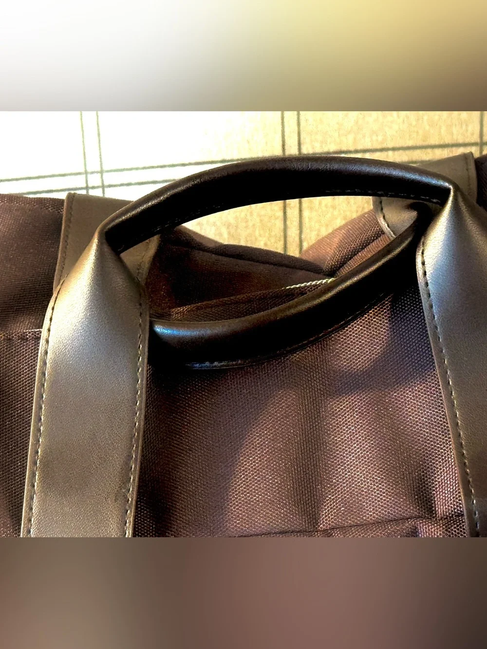 Dolce & Gabbana The One Classic Deep Brown Travel Duffel Bag brown Extra Large